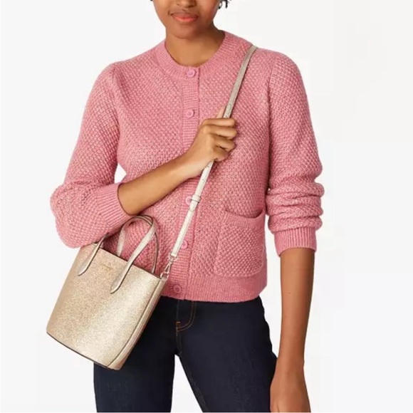 Kate Spade Glitter Gold Satchel Bag - Picture 16 of 16